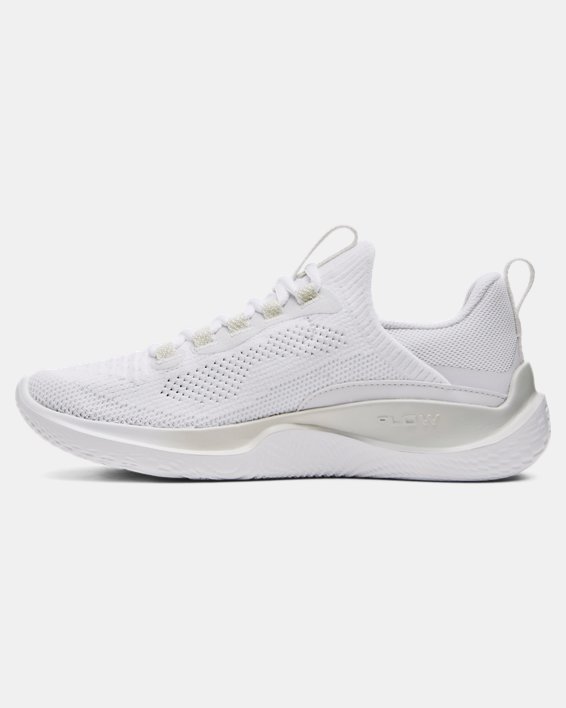 Women's UA Flow Dynamic Training Shoes in White image number 1